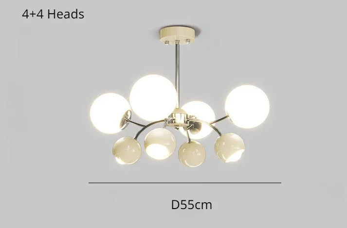 suspension à led moderne et créative pour décoration intérieure