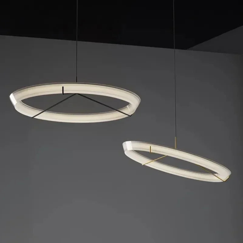 lustre nordique design suspension décorative en acrylique LED