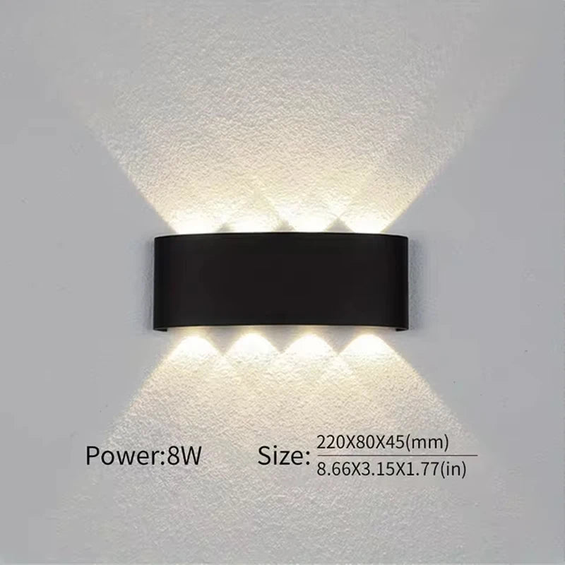 applique murale extérieure led étanche pour éclairage moderne