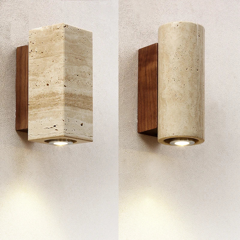 Moderne marbre applique murale LED chambre lampe extérieure décoration murale abat-jour LED luminaire pour la décoration intérieure chambre or lampes