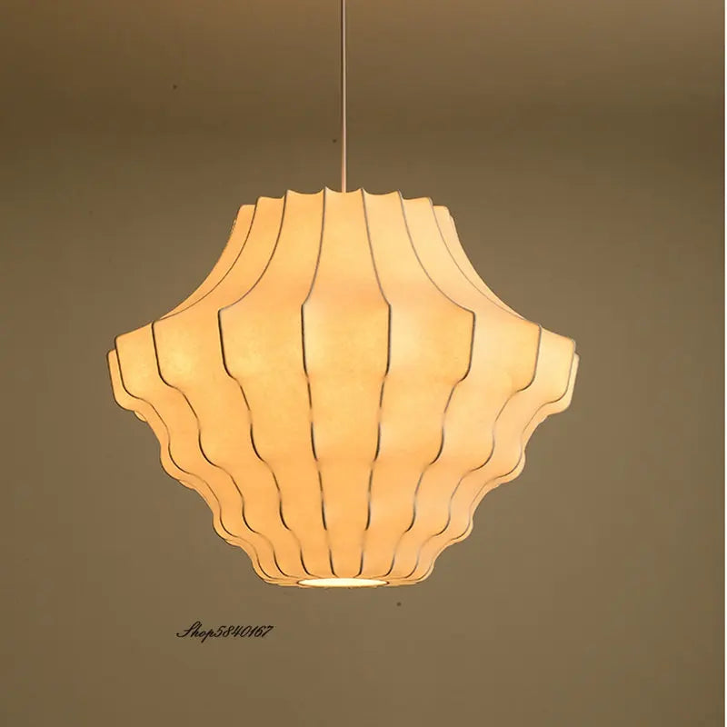Suspension en soie de Style