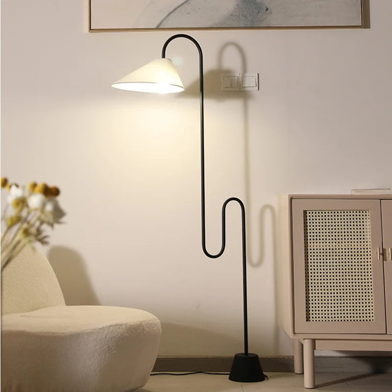 lampadaire led scandinave note de musique vintage d'ambiance