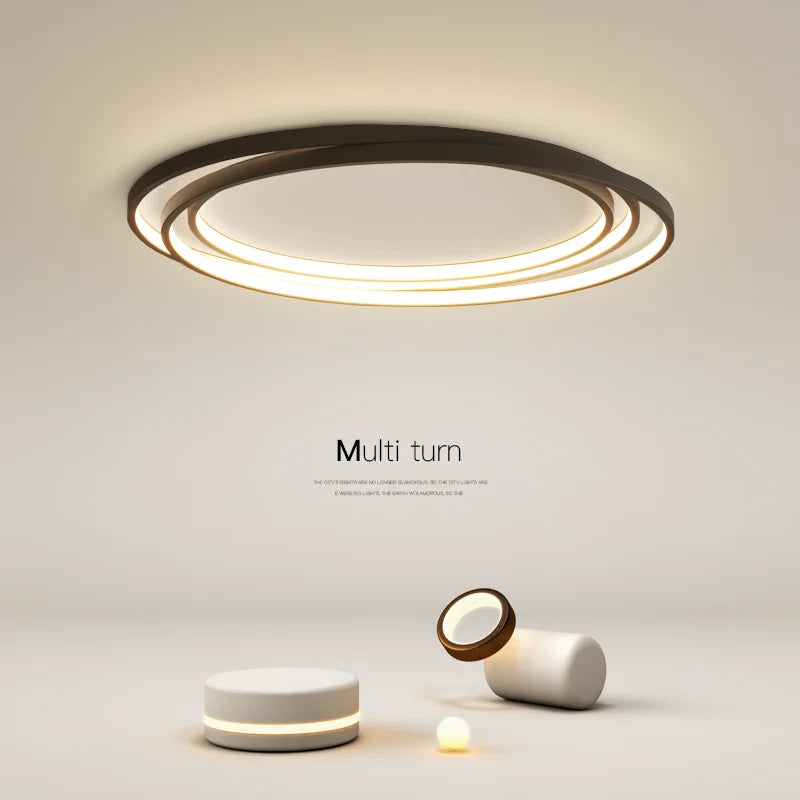 plafonnier led ultra fin design moderne nouvelle collection