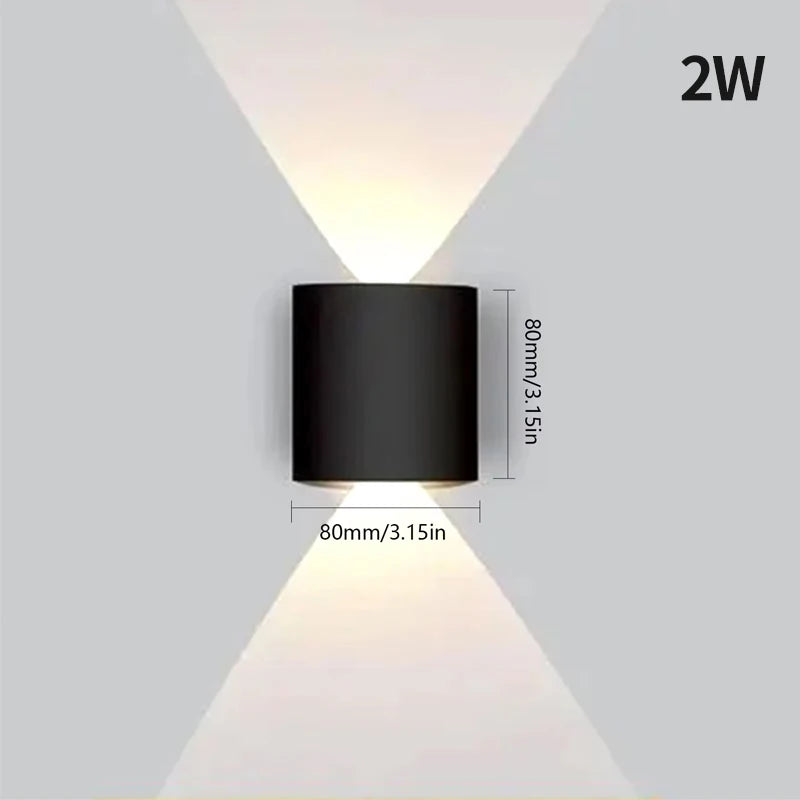 applique murale extérieure led étanche pour éclairage moderne