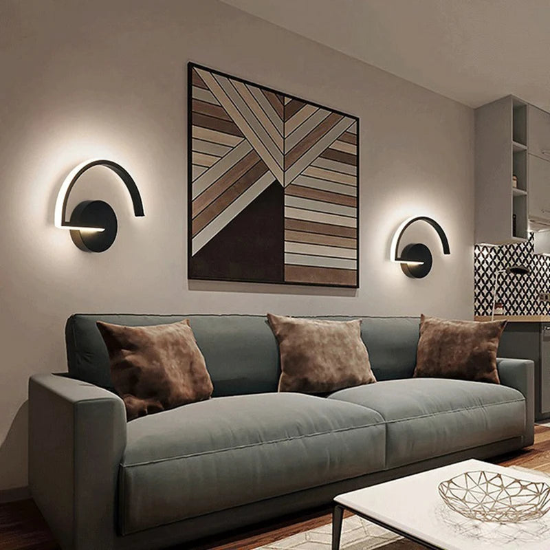 applique murale minimaliste art nordique pour salon