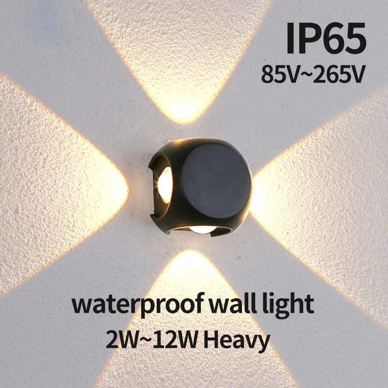 applique murale led moderne pour intérieur et extérieur