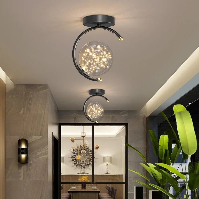lustre led moderne pour décoration de la maison