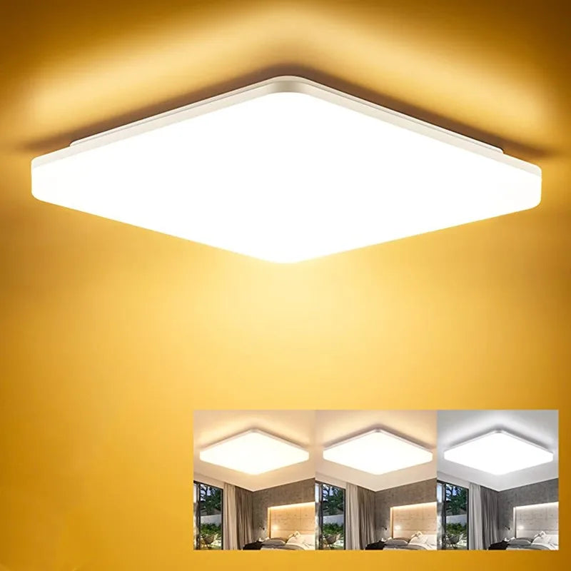 plafonnier led ultra mince rond carré pour lumières