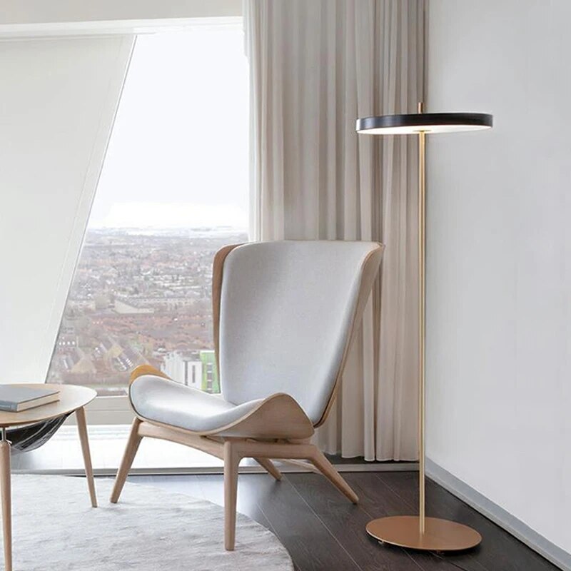 Lampadaire LED nordique variateur intérieur salon chambre étude