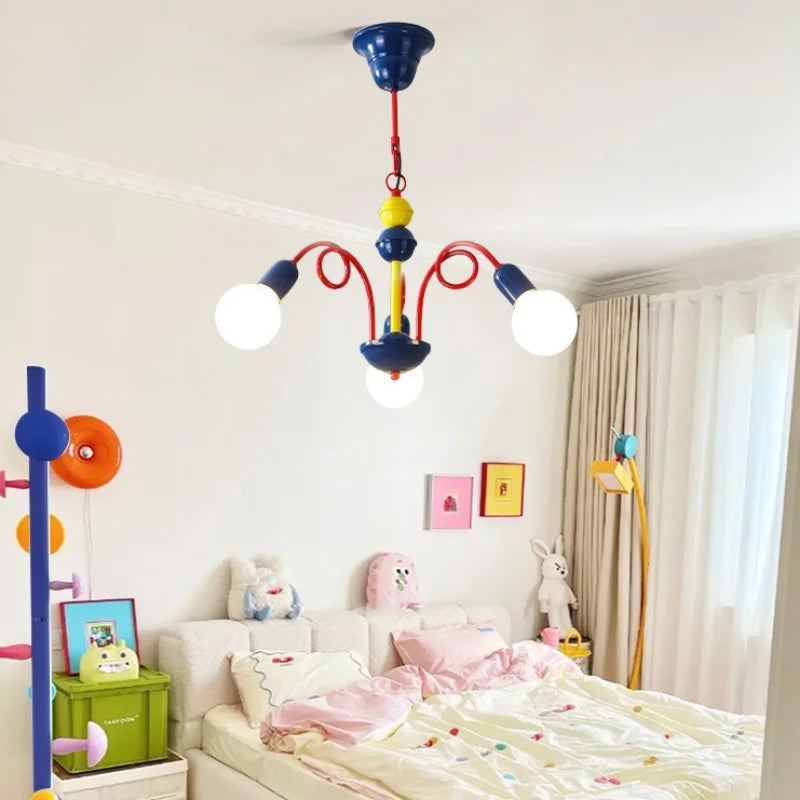 suspension vintage memphis lustre médiéval fruits luminaire lampara