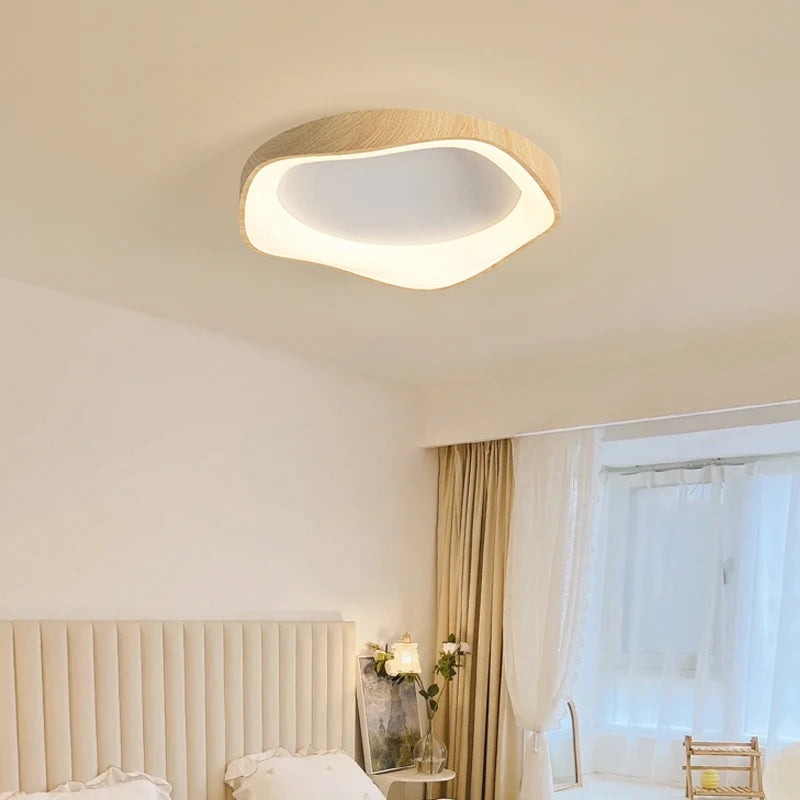 Plafonnier LED moderne minimaliste noir blanc gris en forme de fleur pour salon salle à manger chambre étude éclairage