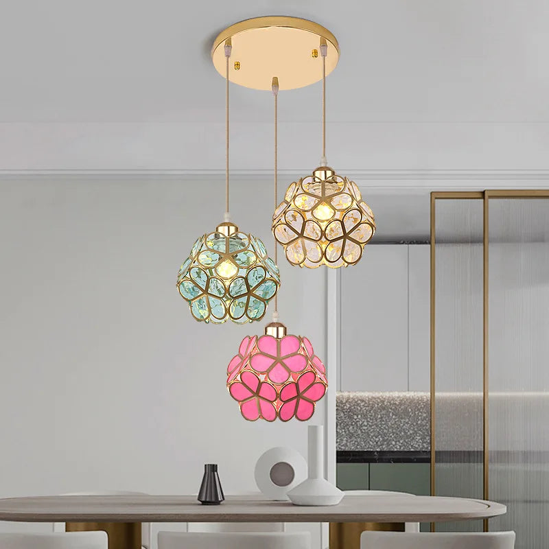 lampes de plafond macaron à tête unique led moderne
