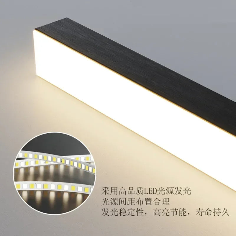 lustres led modernes simples pour table luminaires suspendus