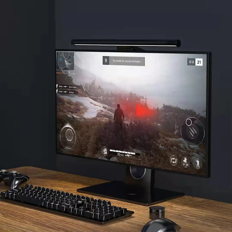 lymax lampe de bureau protection des yeux barre lumineuse sans fil