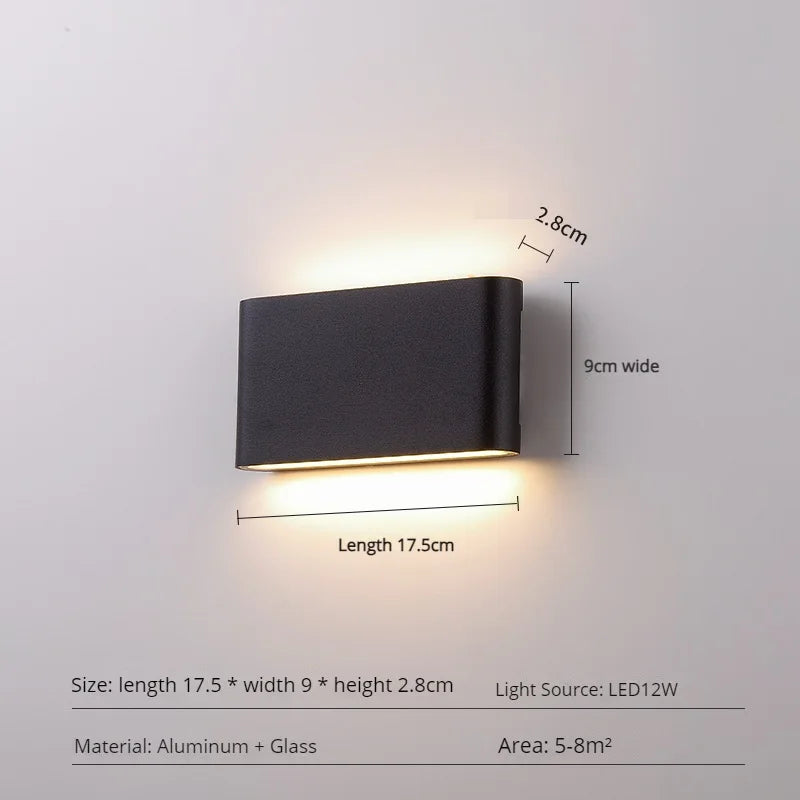 applique murale étanche led pour extérieur et intérieur