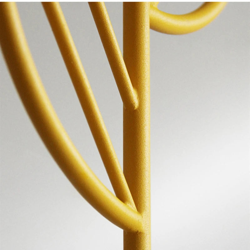 suspension modernes en fer macaron led boule de verre