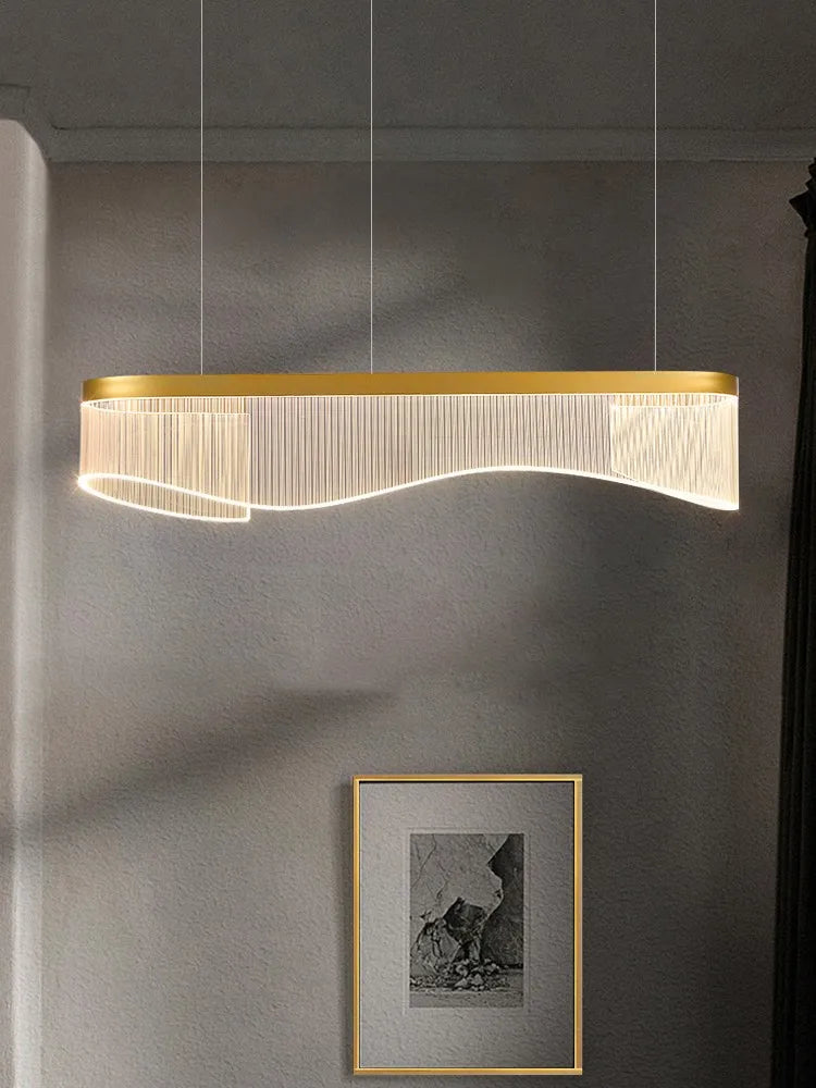 lustre de cantine minimaliste nordique art créatif moderne