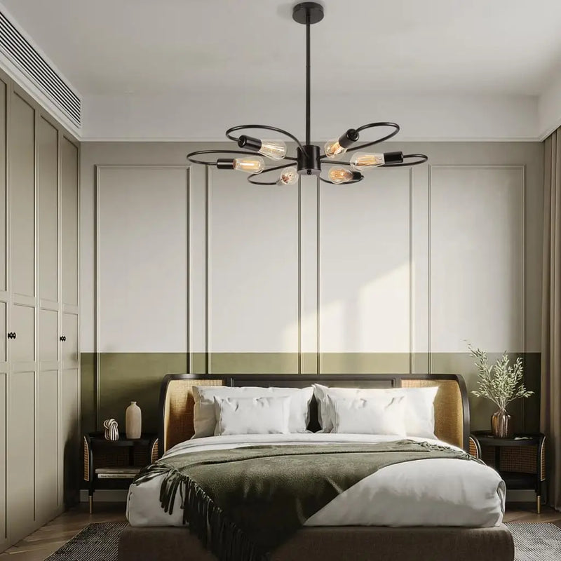 lustres modernes à led pour décoration intérieure élégante