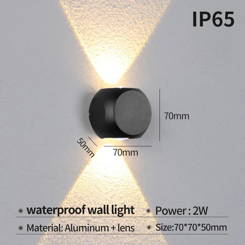 applique murale led moderne pour intérieur et extérieur