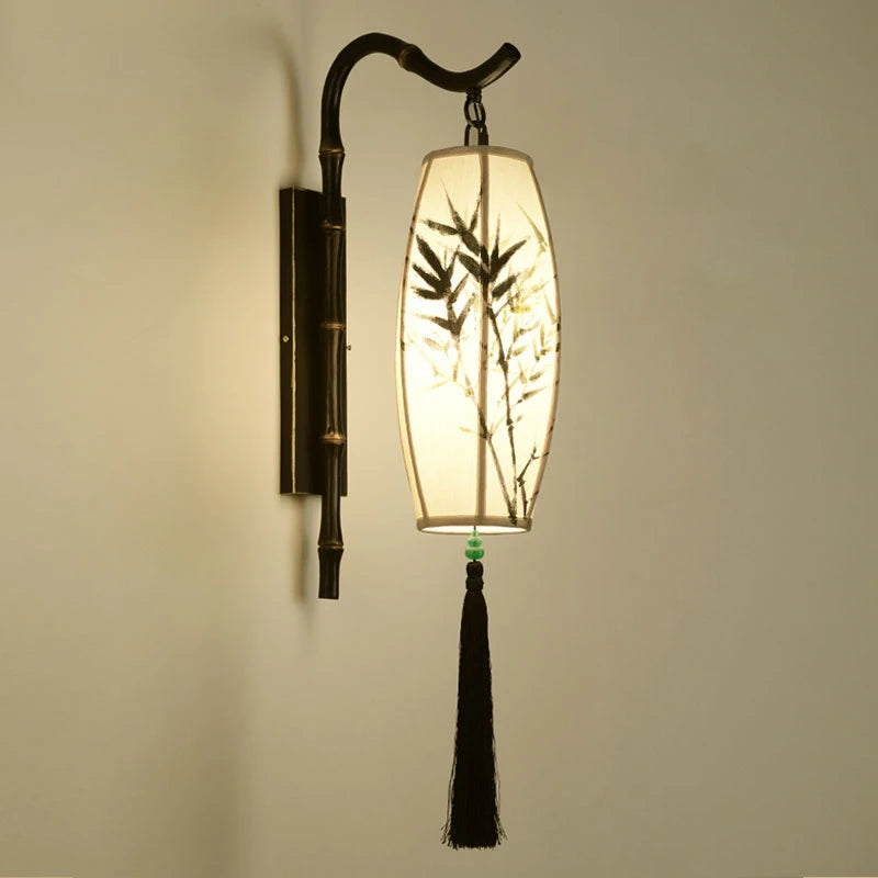 applique murale led style chinoiserie pour hôtel et salon de thé