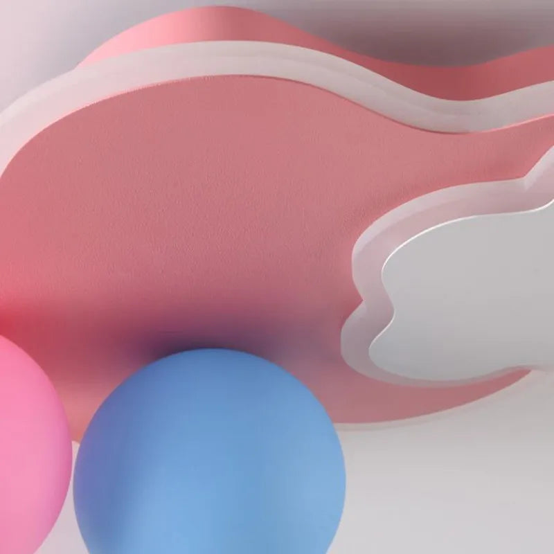 plafonnier nuage pour décoration enfant et espace intérieur