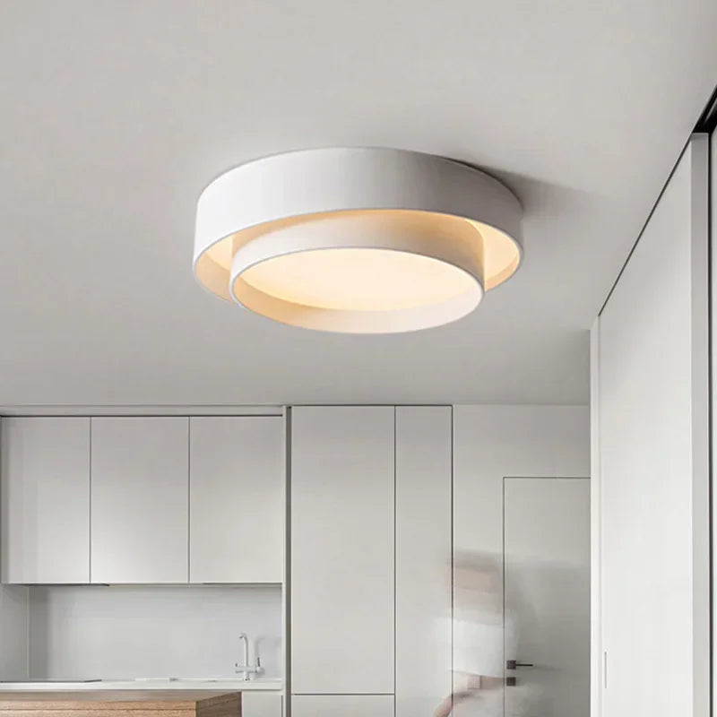 Plafonnier LED rond moderne led cercle avec télécommande pour décoration