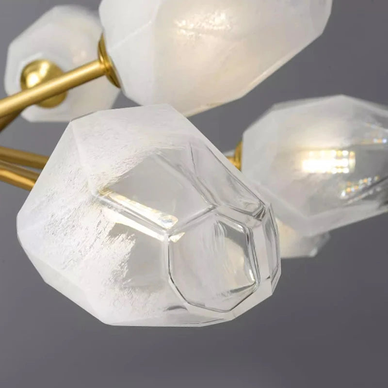 suspension nordique pour éclairage intérieur avec lustre