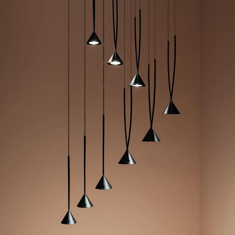 lustre nordique moderne minimaliste personnalité luxe café modèle