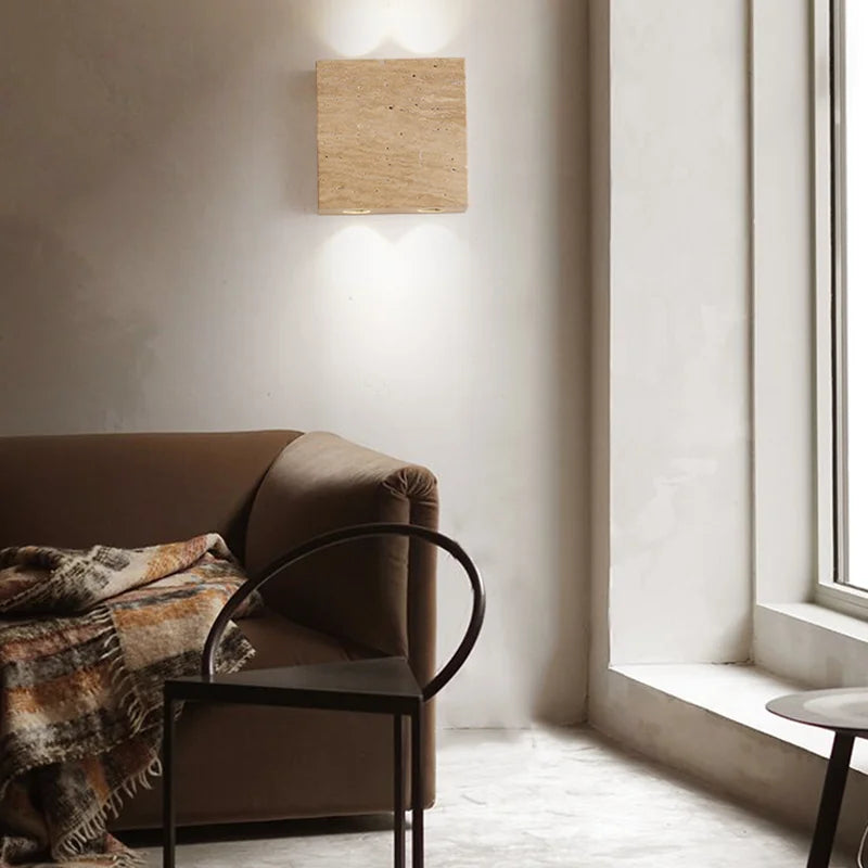 applique murale en pierre naturelle pour décoration intérieure