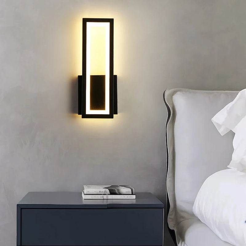 applique murale led moderne pour éclairage domestique nordique