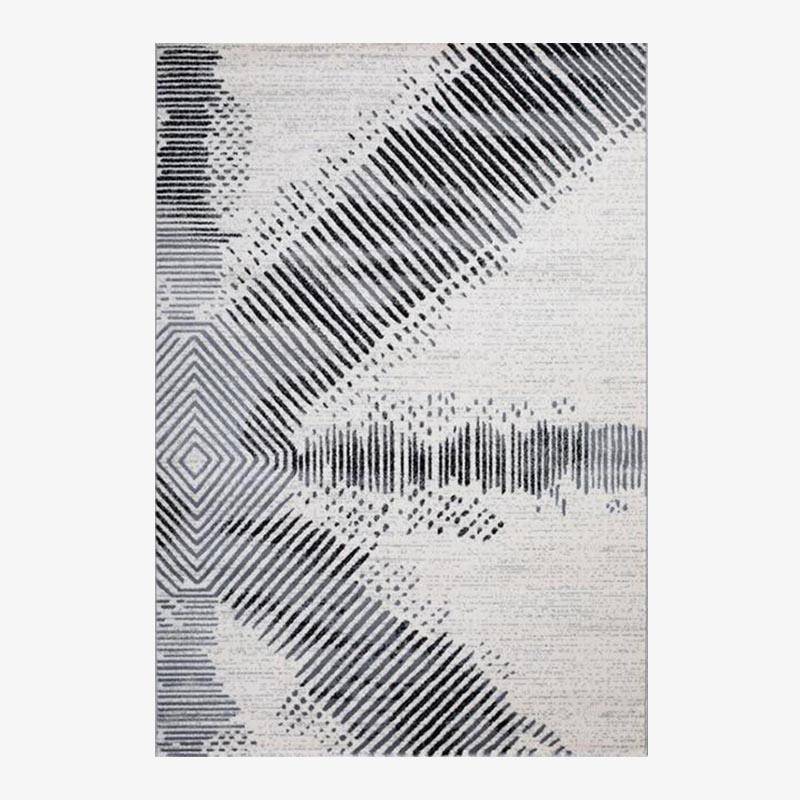 Tapis rectangle moderne aux formes abstraites Vassily A