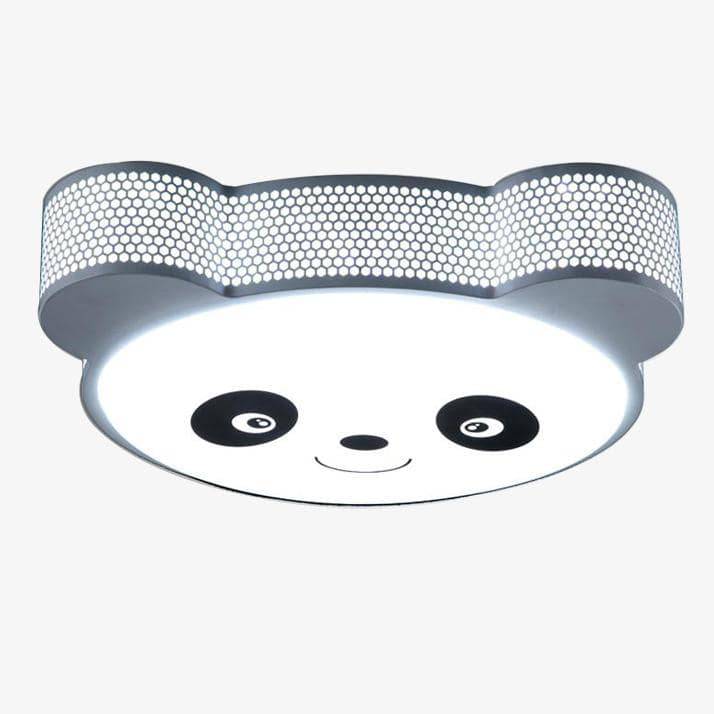 Plafonnier enfant LED en forme de tête de panda