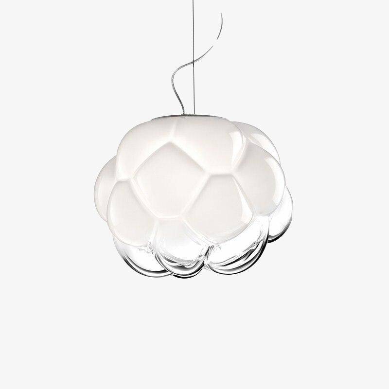 Suspension moderne à LED en verre style Cloud Light