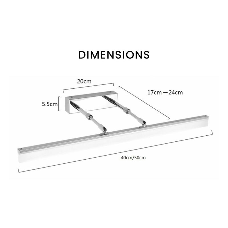 Applique murale LED pour tableau ou miroir Mamy