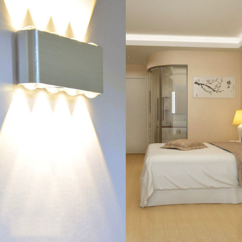 Applique chromé avec LED de couleur Sconce