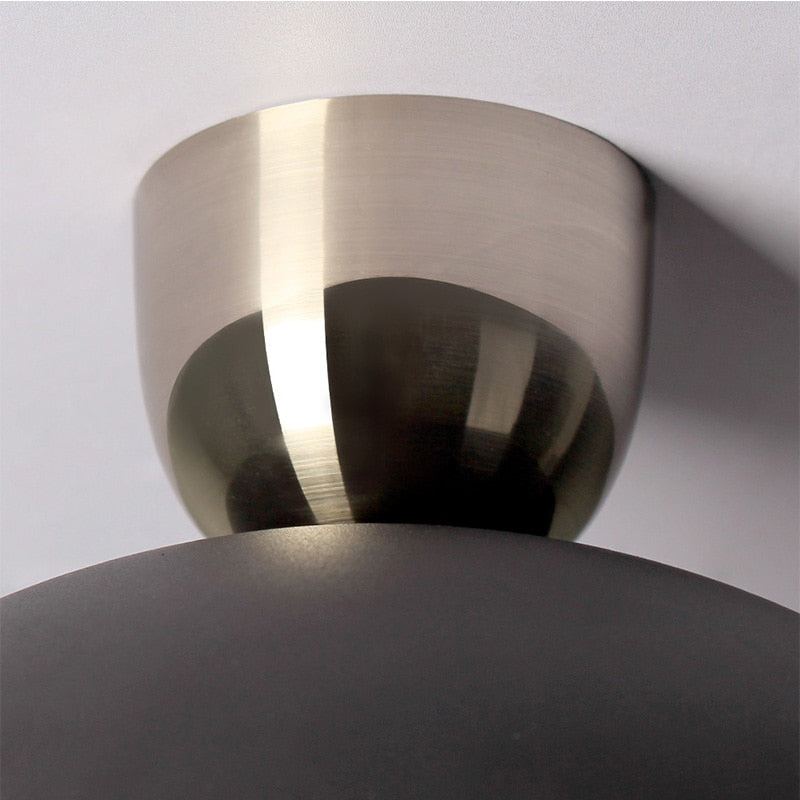 Plafonnier design LED avec abat-jour arrondie Bronx