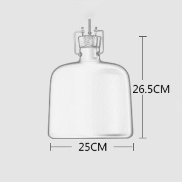 Suspension industrielle colorée avec abat-jour métallique Abner