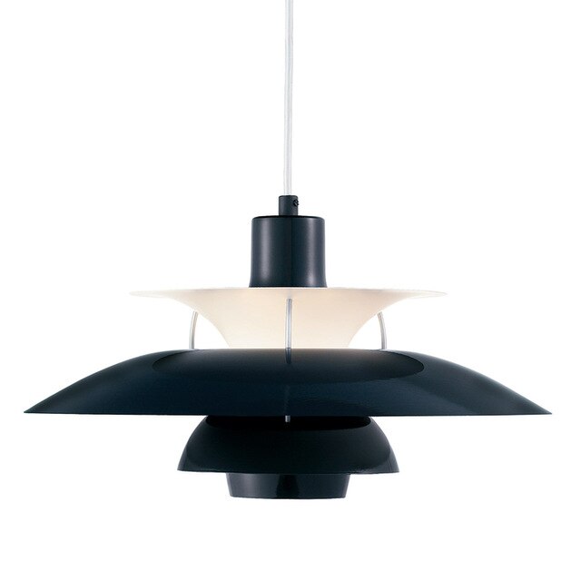 Suspension moderne LED avec multiples abat-jours métalliques Coen