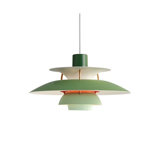 Suspension moderne LED avec multiples abat-jours métalliques Coen