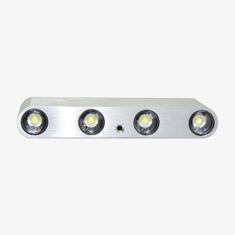 Applique chromé avec LED de couleur Sconce