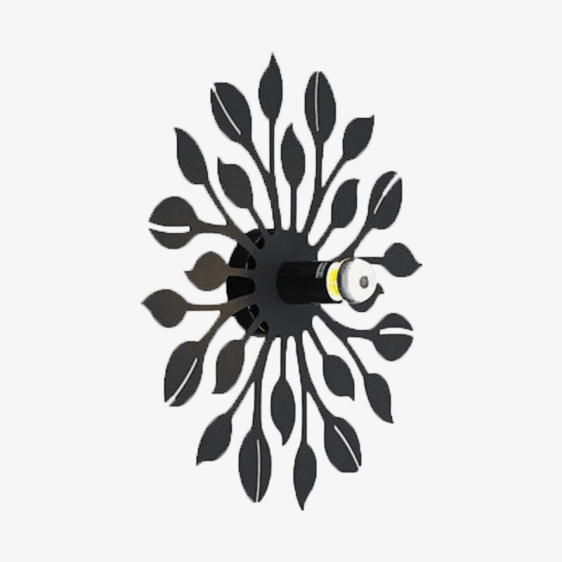 Applique murale design LED en métal style Sun Creative