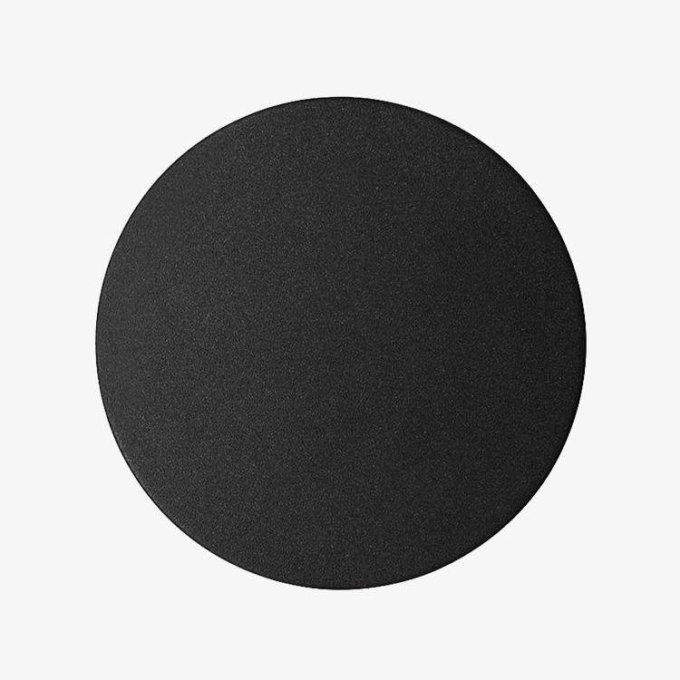 Applique murale LED ronde avec lumière arrière waterproof