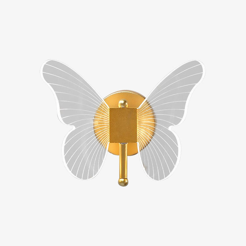 Applique murale moderne LED en forme de papillon Fairya