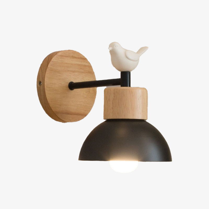 Applique murale scandinave moderne avec oiseaux Birdy