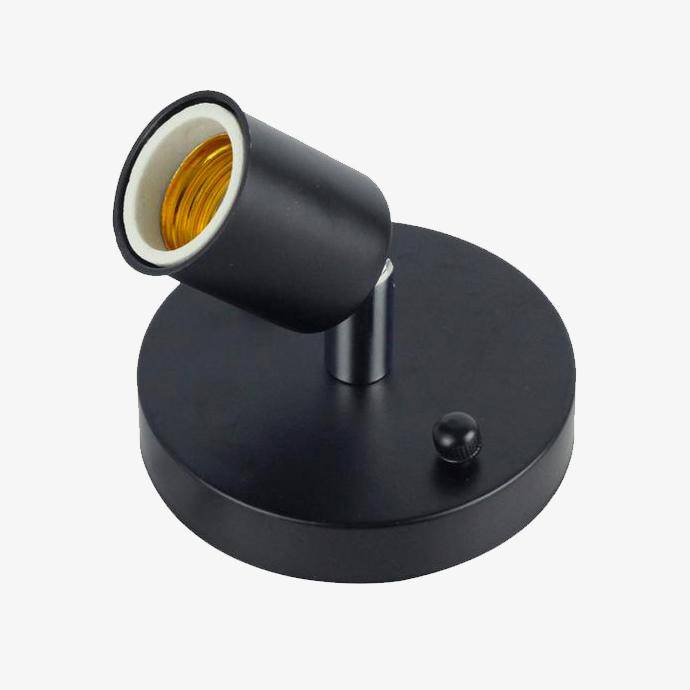 Applique murale simple ajustable de couleur chromée Sconce