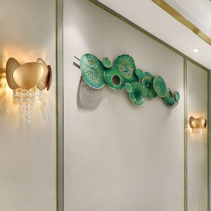 Applique murale moderne LED avec goutes en cristal Vega