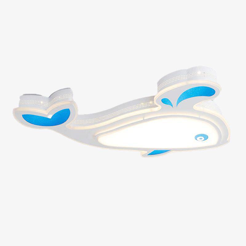 Plafonnier enfant LED en forme de poisson