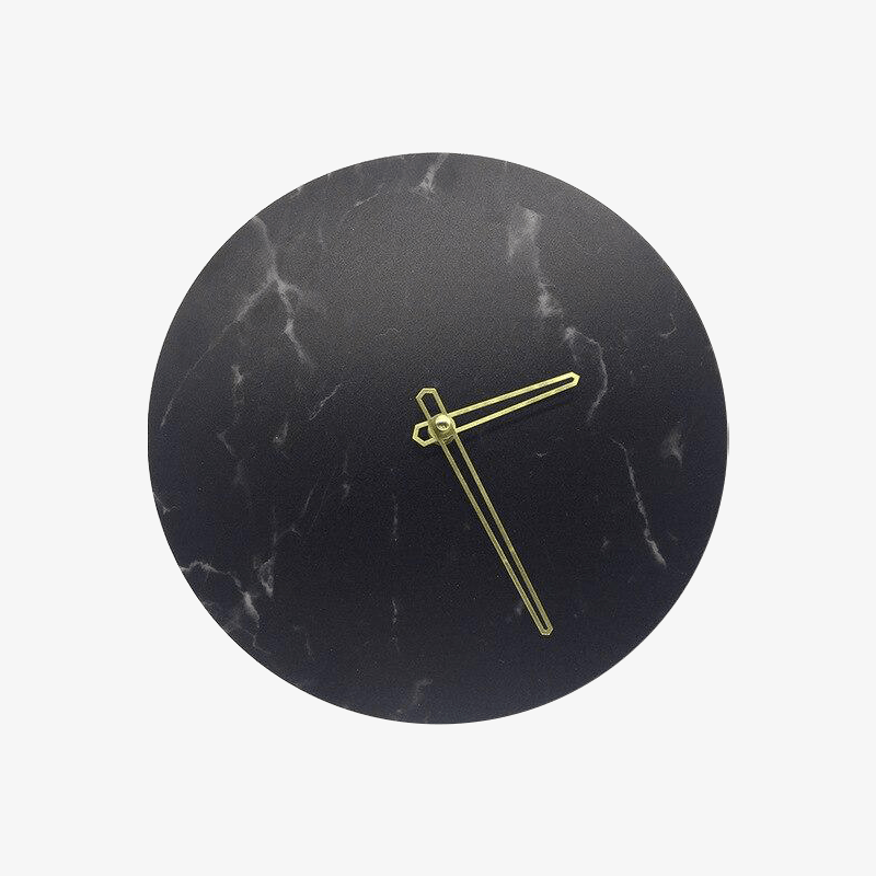 Horloge murale design ronde fumé 28cm