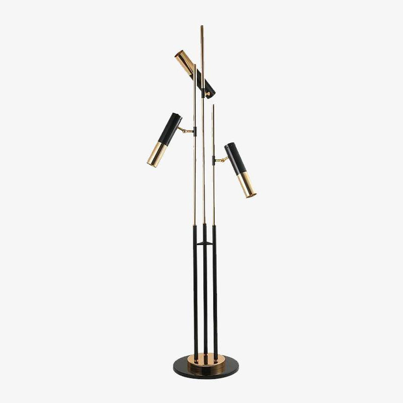 Lampadaire design LED tripes pied et lampes dirigeables Floor