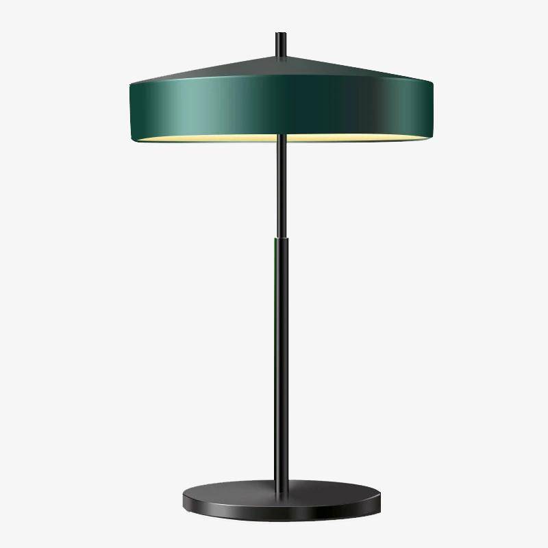 Lampe à poser LED design avec abat-jour en métal